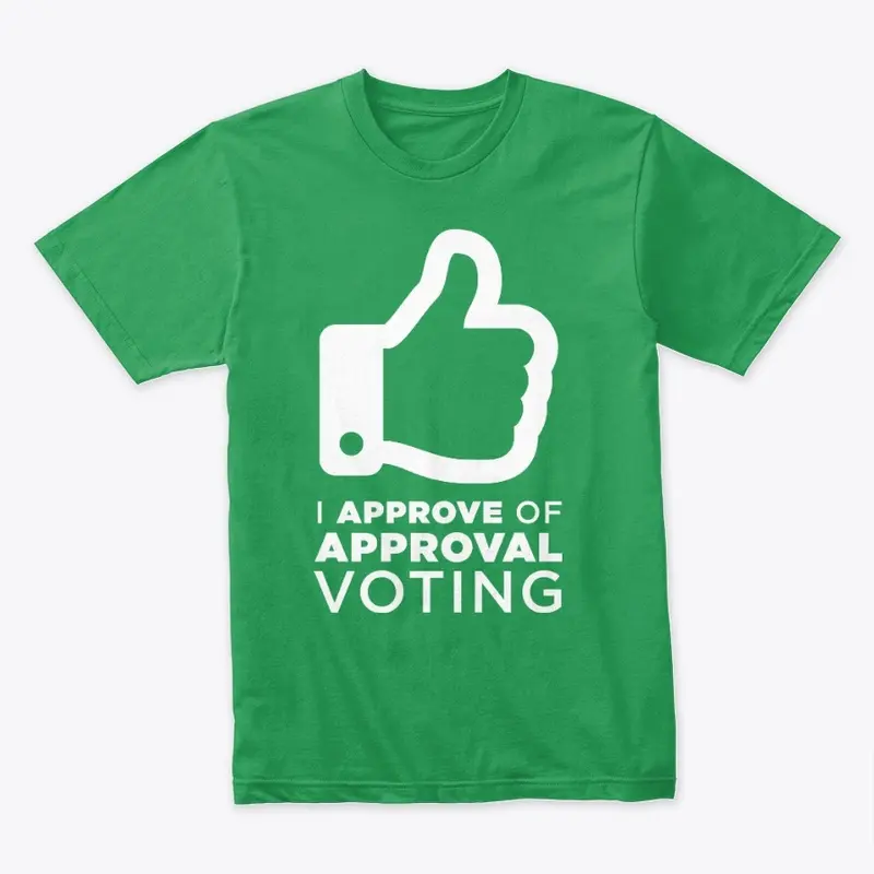 Approval Voting Apparel - White